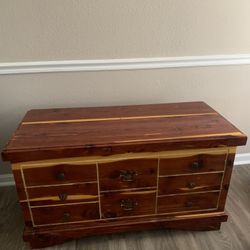 Solid Cedar Wood Dresser/Chest