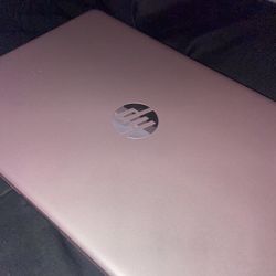 Rose Gold HP Laptop