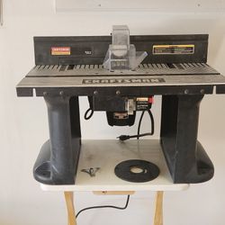 Craftsman Router Table With Router 