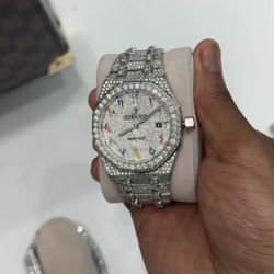 Buss Down AP with Rainbow Roman Numerals