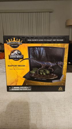 Jurassic World Raptor Recon Blue Velociraptor Figure