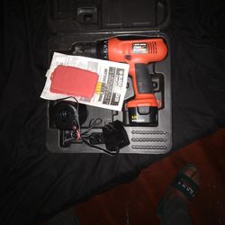 Black & Decker Drill Set 9.6V