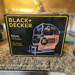 BLACK & DECKER 5.0 AMP JIG SAW WITH CURVE CONTROL