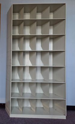 Metal Cubby Hole Mail Sorter Shelving Unit