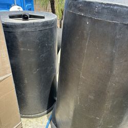 Chemtainer 100 Gal 150 Gal Flat Bottom Open Top Tank