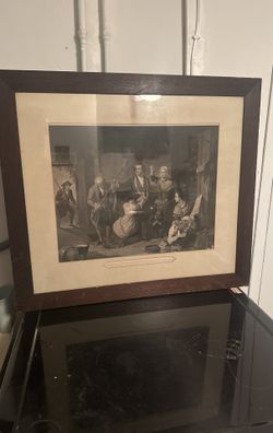 Antique Print - Patriotic Theme