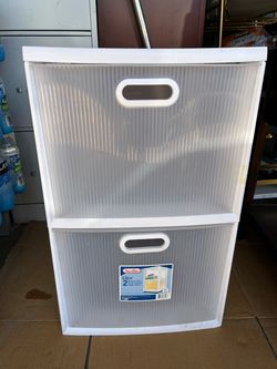 2 DRAWER STORAGE CONTAINER LIKE NEW
