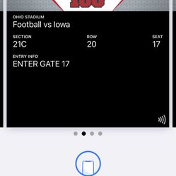 Tickets OSU And Iowa Game