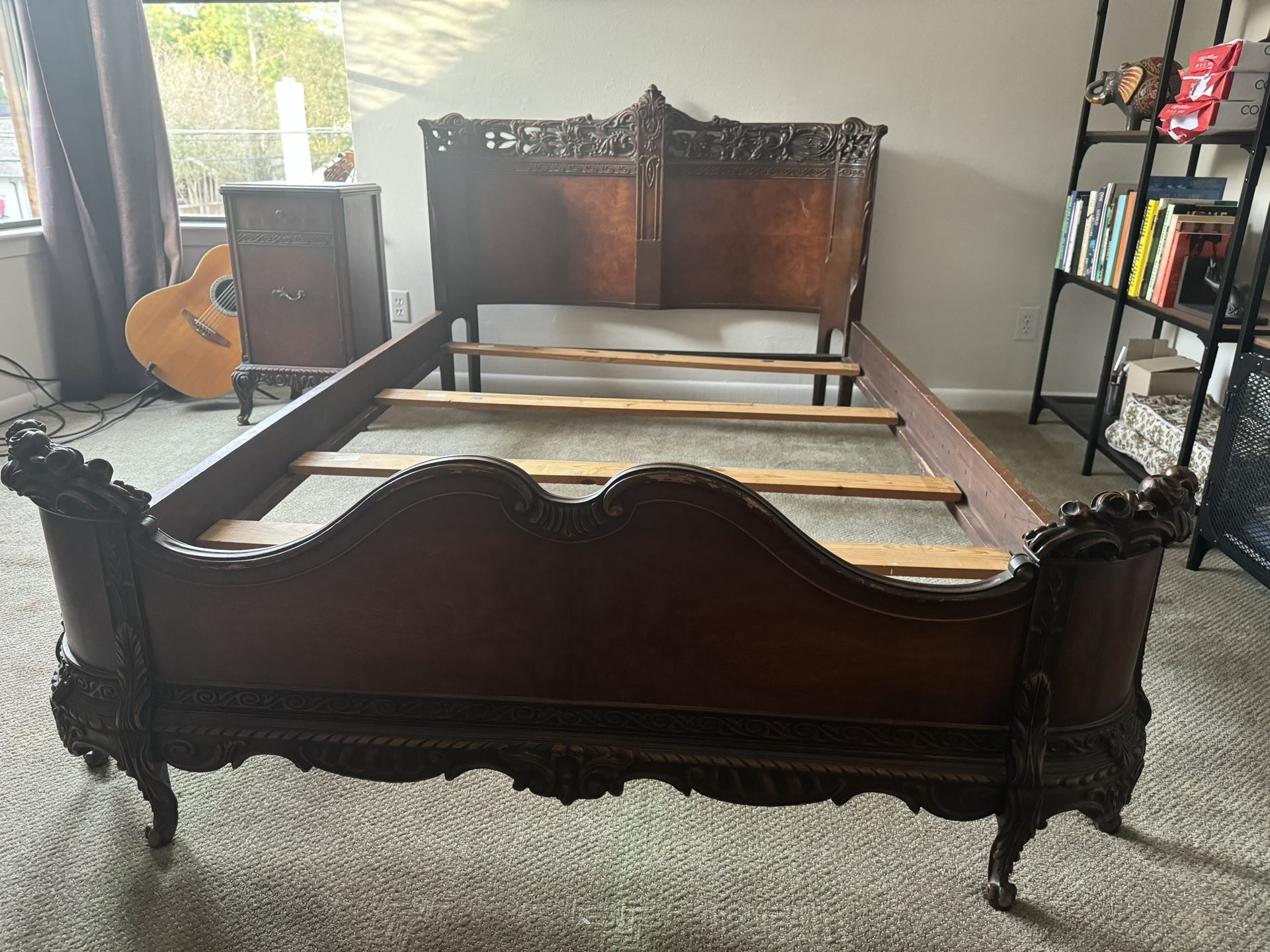 5 Piece Antique Bedroom Set for Sale in Houston, TX - OfferUp