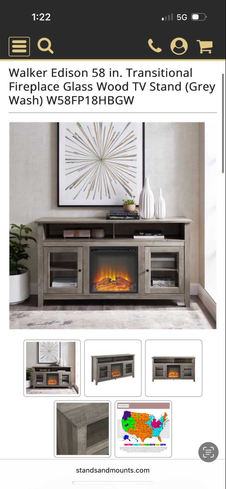 Tv Fire Stand Brand New 