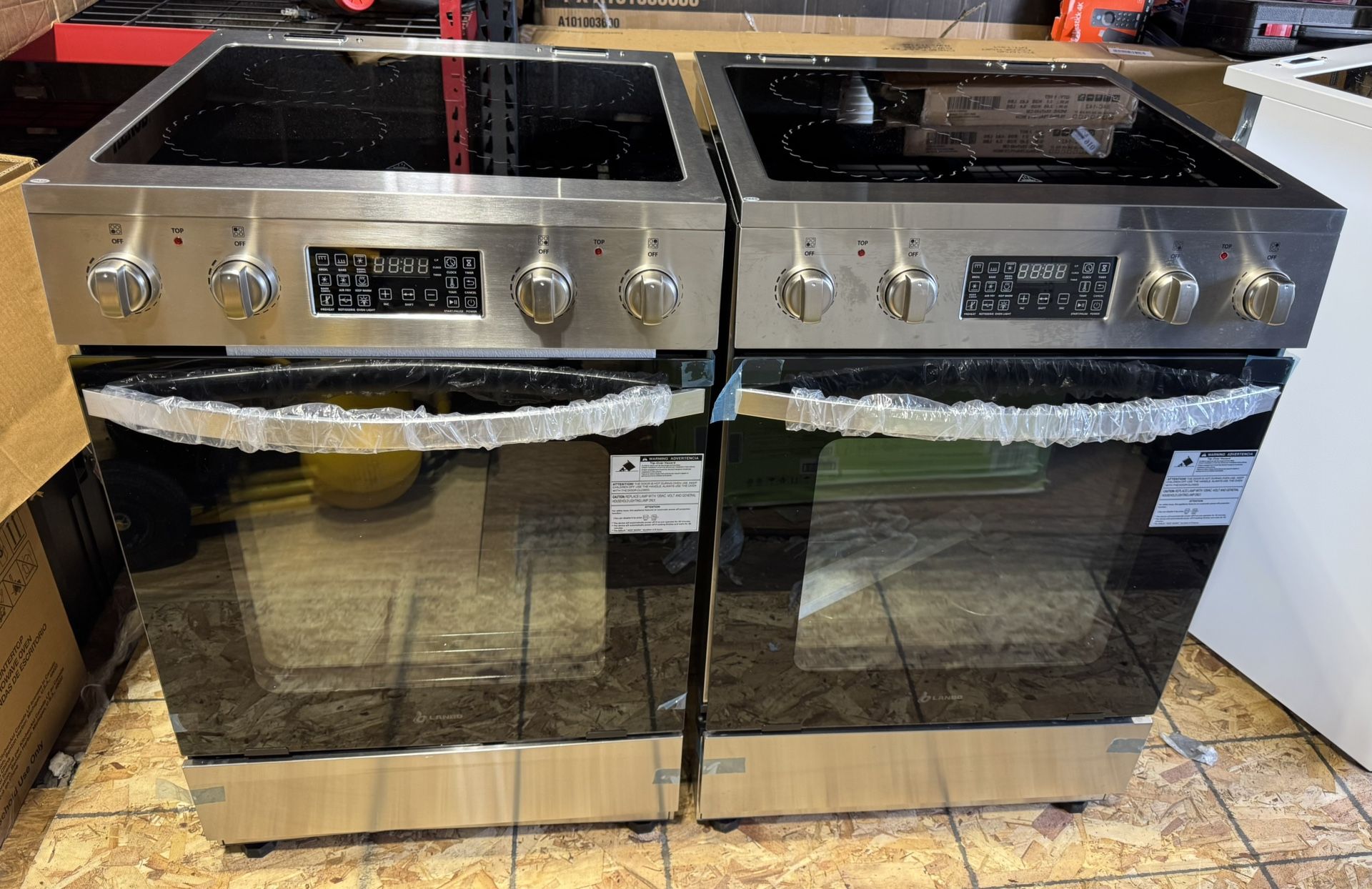 Brand New Lanbo 24” Electric Range In Stainless Steel-sold 925$ Total
