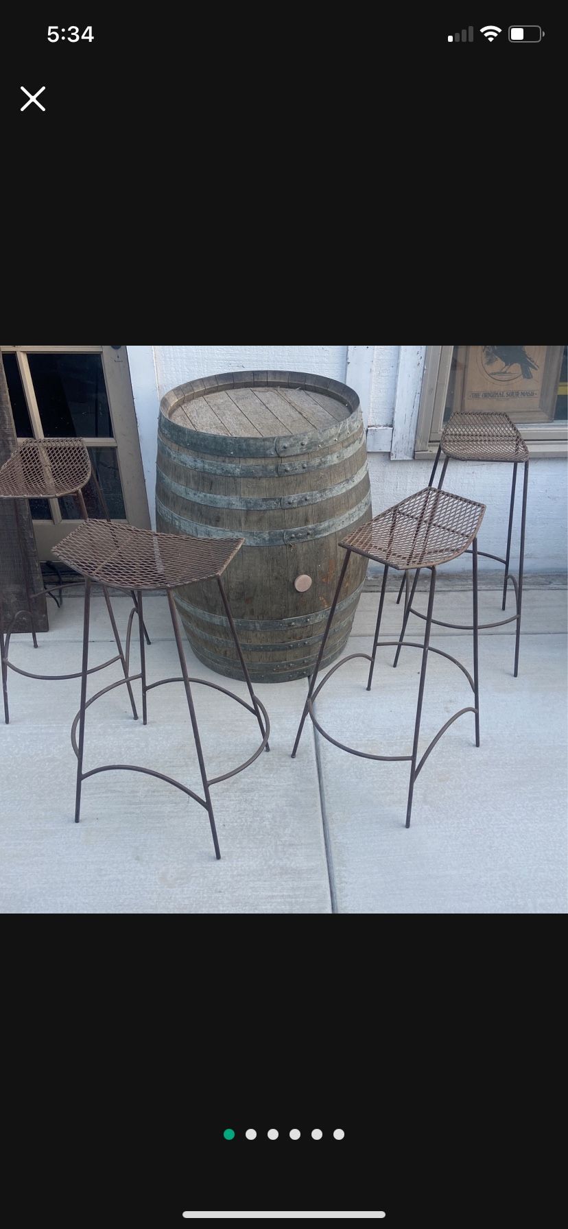 4 Industrial Stool. Hand Made, Not Store Bought.