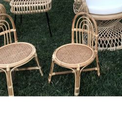 Rattan Children’s Chairs 