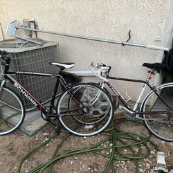 Two Road bikes