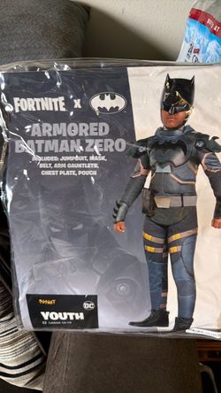 Fortnite x Batman Armored Batman Zero Youth Costume
