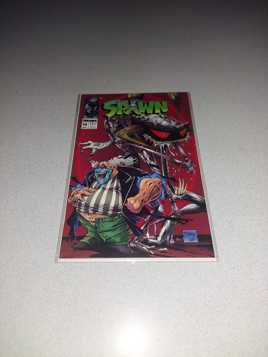 1993 SPAWN #14 COMIC BAGGED AND BOARDED