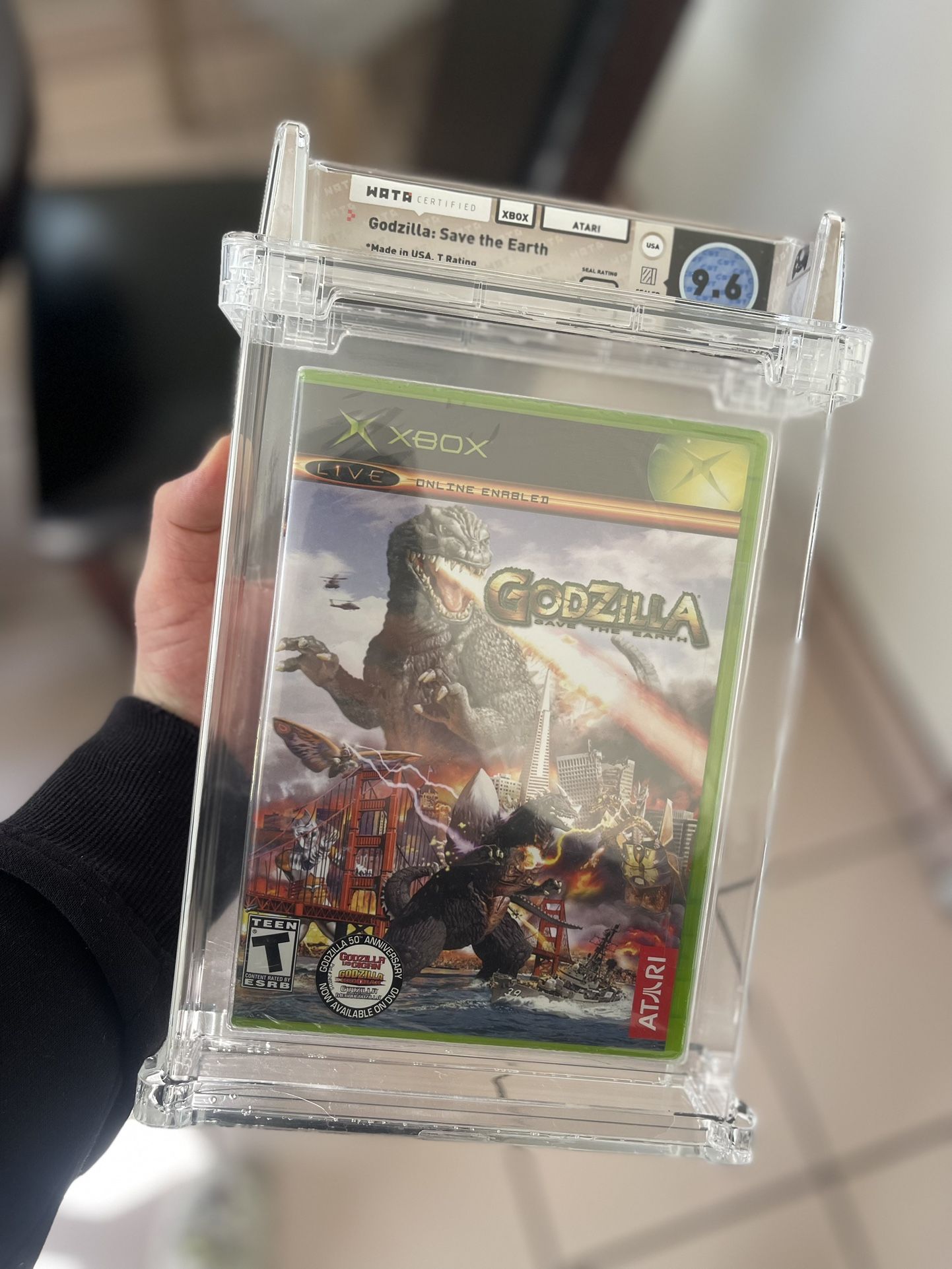 Godzilla Save The Earth | WATA Certified Graded 9.6 A+ | Original Xbox