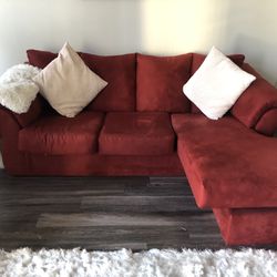 Free Beautiful Vibrant Red sofa 