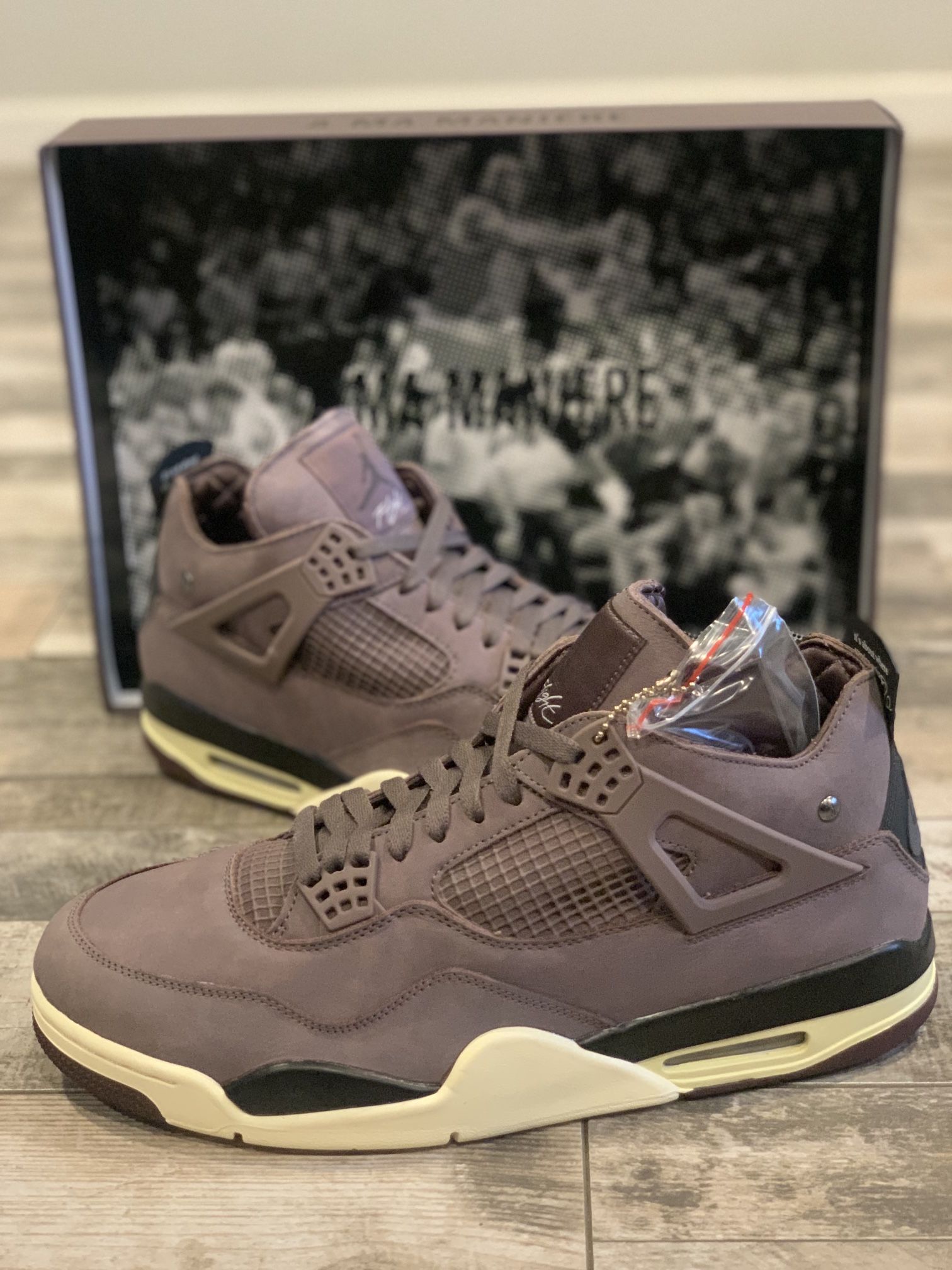 Size 13 A Ma Maniere X Jordan 4 Retro Violet Ore