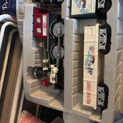 Old School Mickey Mouse Train Set