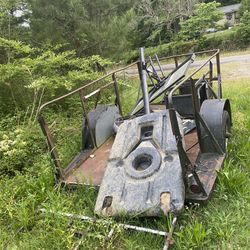 A Home Made Utility Trailer 