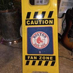 Boston Red Sox Fan Zone Tailgate Warning