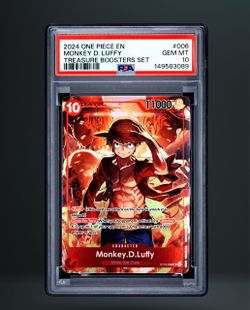 One Piece Monkey D. Luffy PSA 10 Trading Card