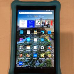 Amazon Kindle Fire w/Kids Case