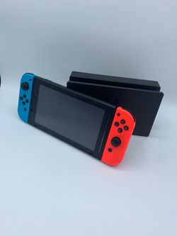 Nintendo Switch v1 red and blue