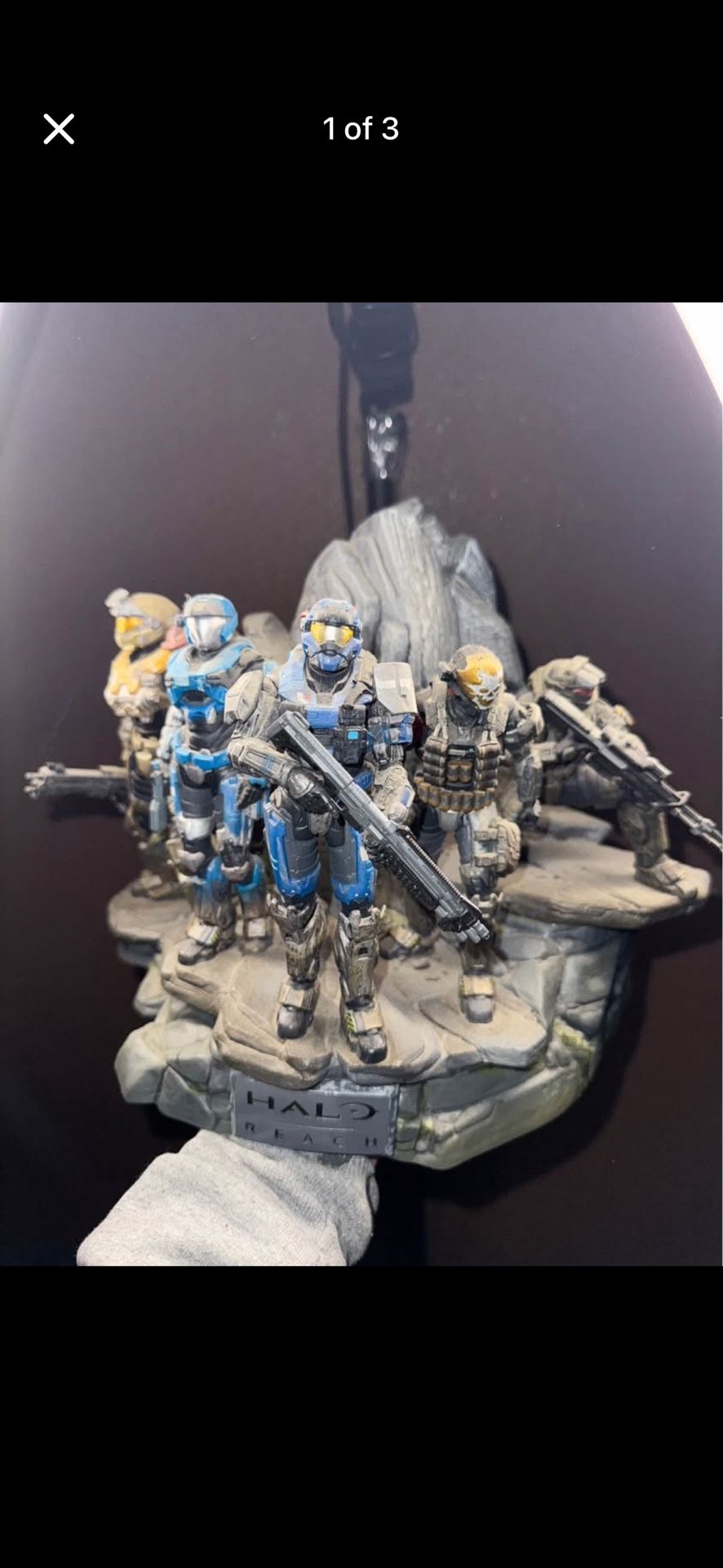 Halo Reach Noble Team Statue