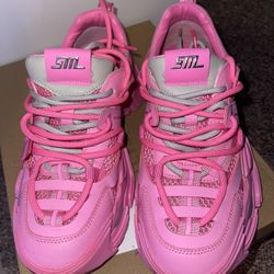 STEVE MADDEN POWER SNEAKERS * Pink*