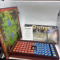 1996 Stratego Board Game by Milton Bradley Complete w/ Fortress Screen