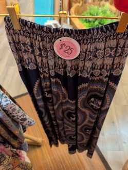 Boho Elephant Print Pants