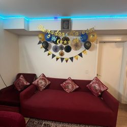 IKEA Sofa Cum Bed and Chair 