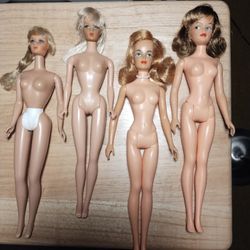 Vintage Barbie Or Glamor Misty Ideal Dolls Each One Sold Separately