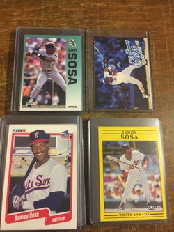 Baseball Cards: Sammy Sosa (Fleer—-Lot)
