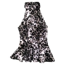 Cheetah Print Halter Top