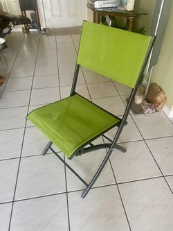 New folding chair,  New Printer,