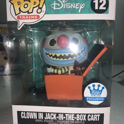 Funko POP! Disney The Nightmare Before Christmas - Clown in Jack-in-the-Box Cart