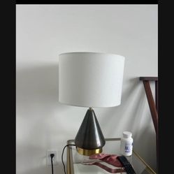 West elm Side Lamp New In Perfect Condition Light Is Dim 