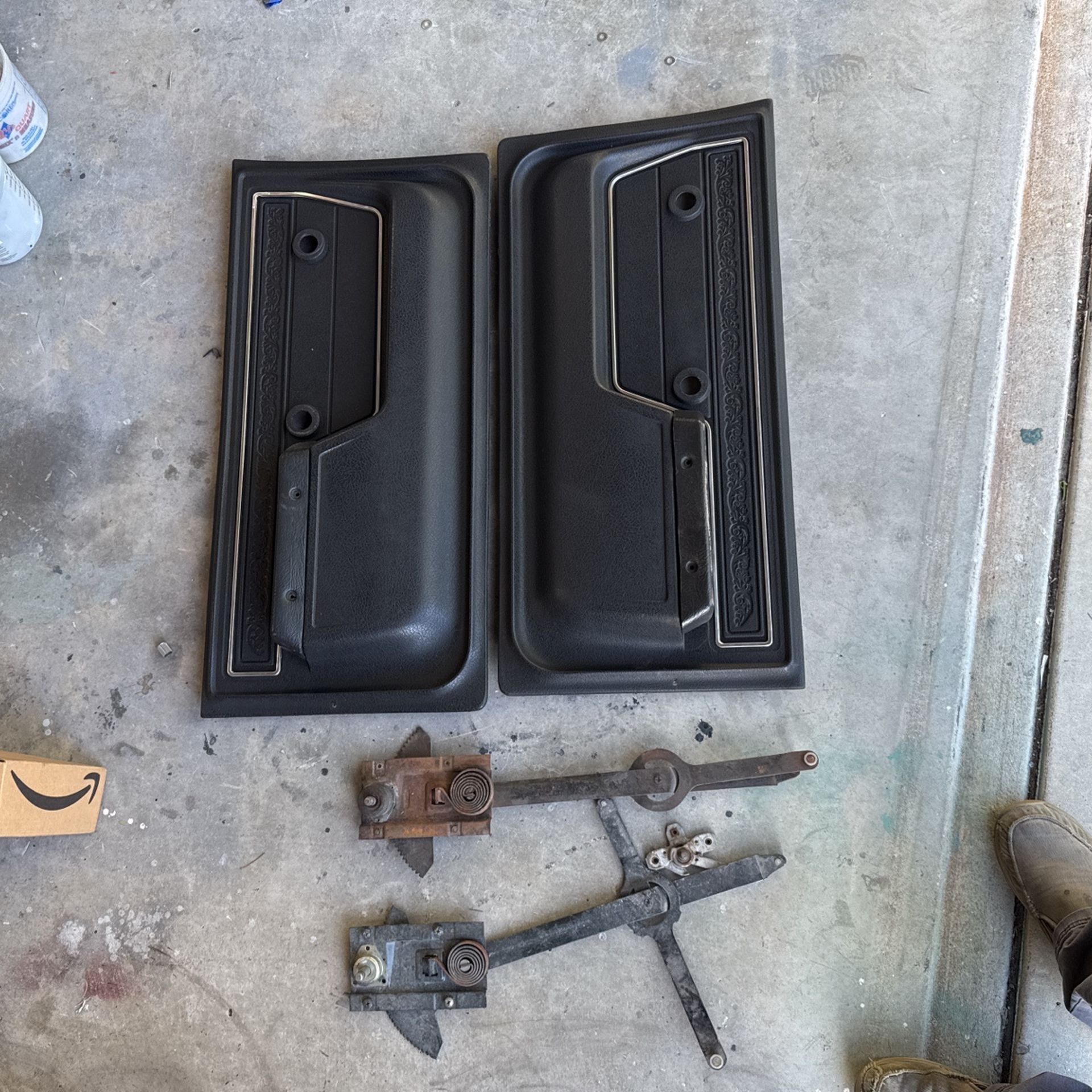 1972 C10 Original Deluxe Door Panels With Window Regulators
