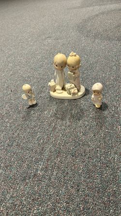 Precious Moments Jonathan & David Vintage Figurines