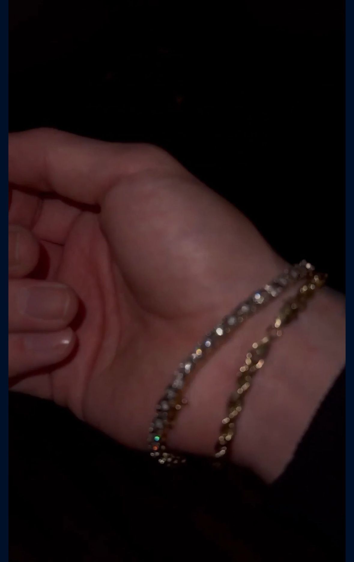 Diamond Gold Bracelet 