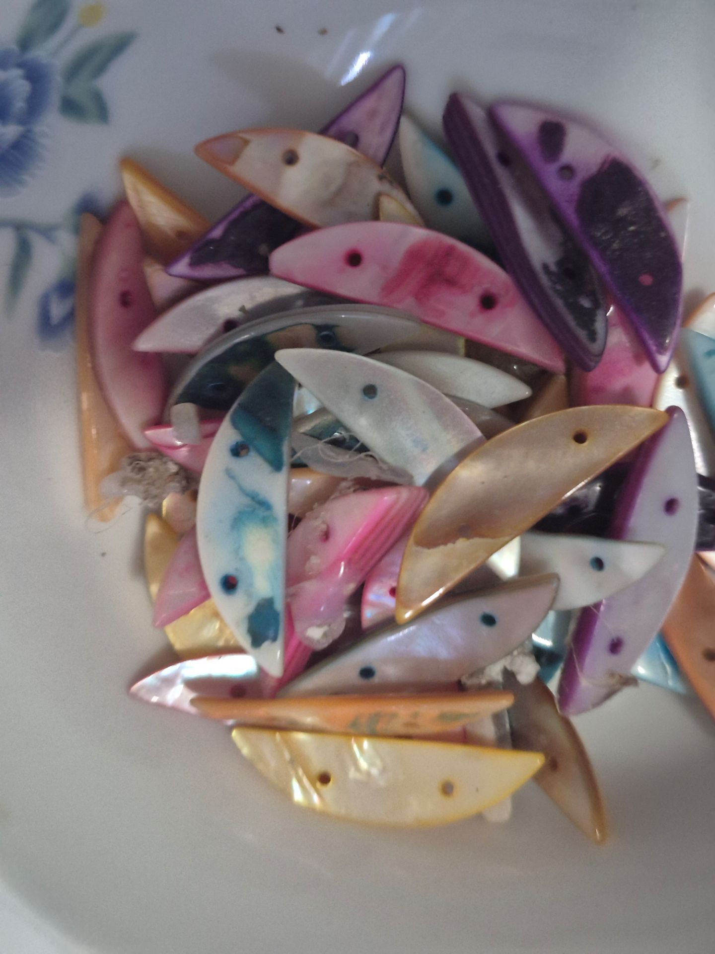 56 shell beads