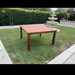 Custom Solid Wood Table For 8-12