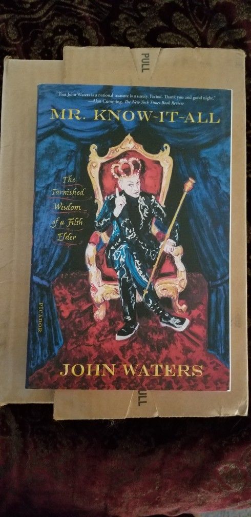 $10 John Waters' Mr. Know-It-All' bio Paperbk