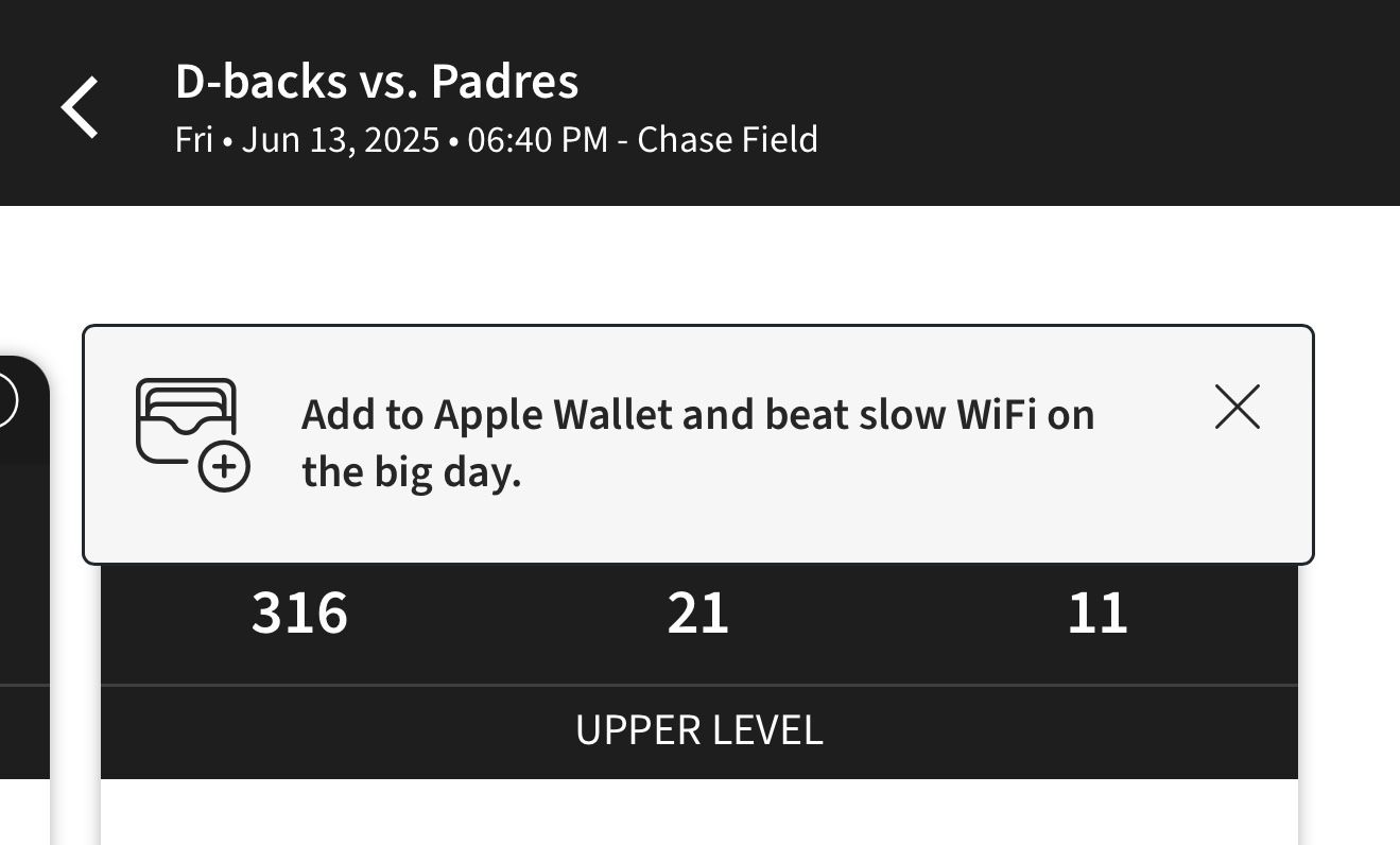 DBACKS 6/13 GAME