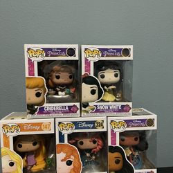 Funko Pop Disney Princess  New