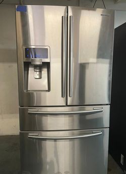 Samsung 4-Door Stainless Steel Refrigerator Fridge
