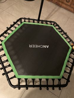 Trampolín para hacer ejercicio